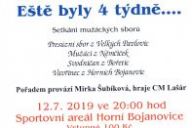 Eště byly 4 týdně.... - 12.7.2019 ve 20:00 hodin, Sportovní areál Horní Bojanovice