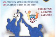 Hasičský turnaj v nohejbale - Sportovní areál Horní Bojanovice 19.7.2019 od 8:30