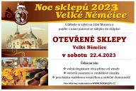 Noc otevřených sklepů Velké Němčice 22.4.2023