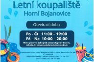 Pozvánka na letní koupaliště - otevřeno od soboty 21.6.2025